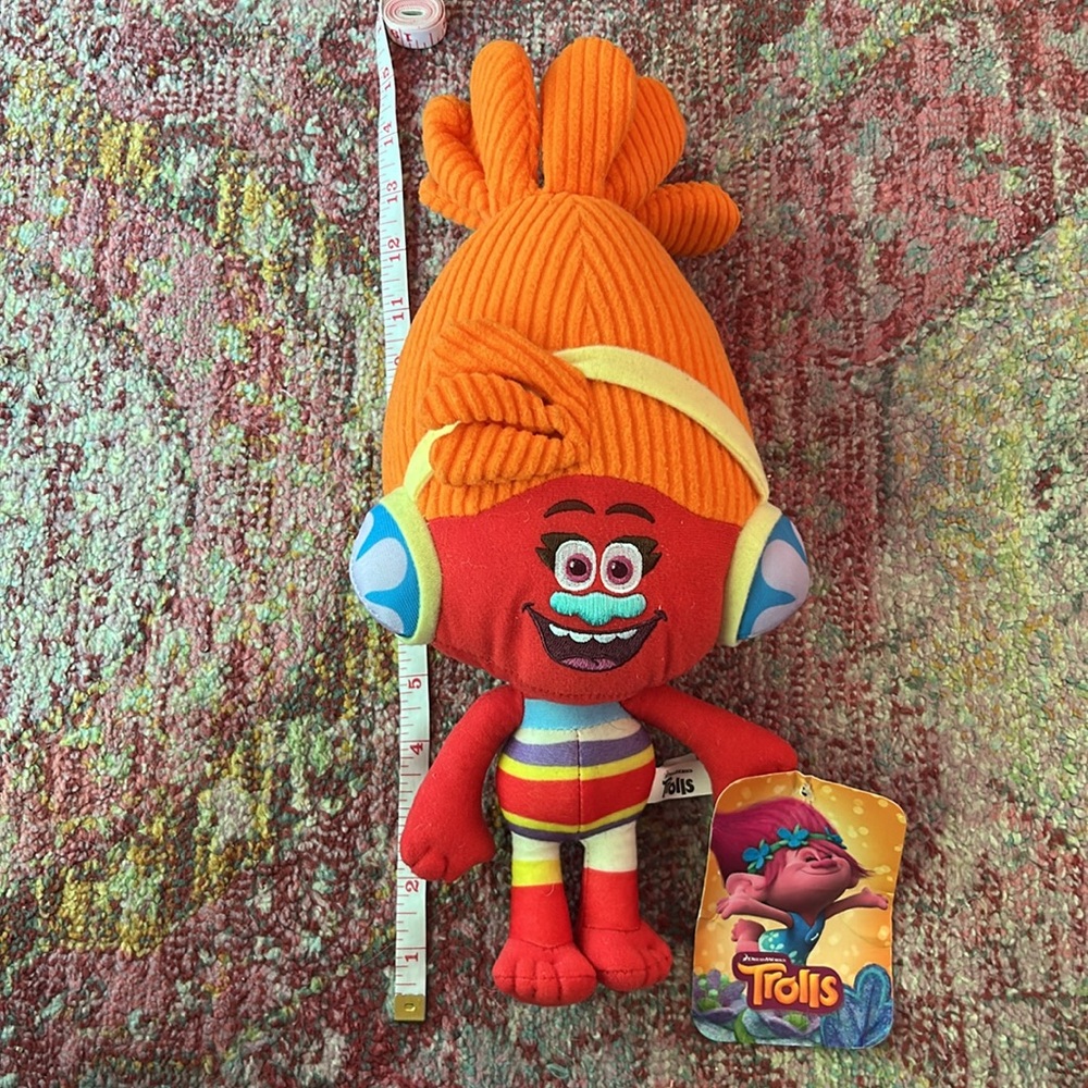 Trolls DJ Suki Plush - Picture 3 of 3